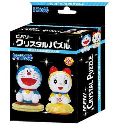 Beverly Crystal 3D Puzzle 487173 Doraemon & Dorami 3D Crystal Doraemon Puzzle- Japan Figure Store - #1 Bring To You The Best Japanese Goods