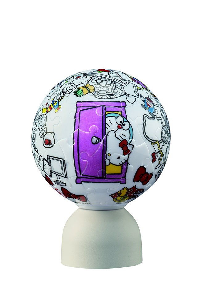 YANOMAN 3D Led Lantern Puzzle 2003-455 Doraemon & Hello Kitty 60 Pieces- Japan Figure Store - #1 Bring To You The Best Japanese Goods