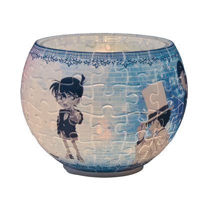 YANOMAN 2201-66 3D Led Lamp Shade Puzzle Detective Conan Case Closed Blue Truth 80 Pieces- Japan Figure Store - #1 Bring To You The Best Japanese Goods