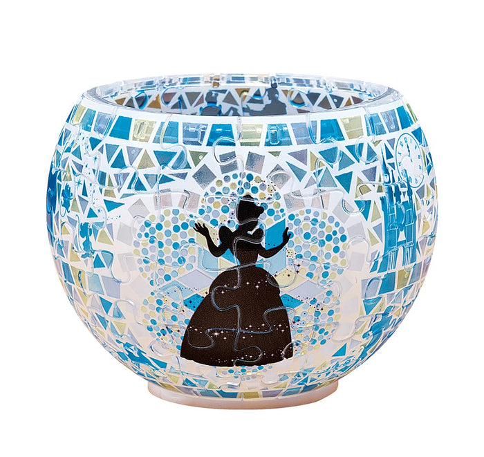 YANOMAN 2201-61 3D Led Lamp Shade Puzzle Disney Cinderella Glass Mosaic Pattern 80 Pieces- Japan Figure Store - #1 Bring To You The Best Japanese Goods