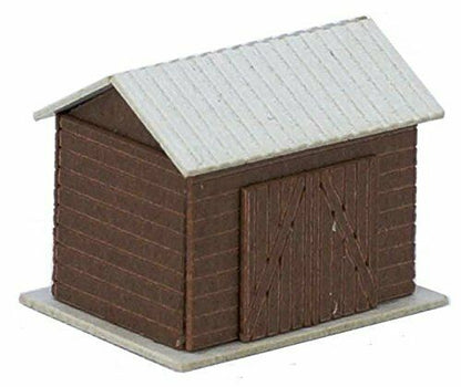 Advance Z Scale Small Warehouse 2pcs. Unassembled Kit