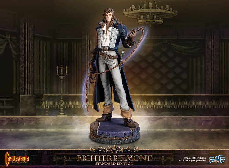 Akumajo Dracula X Nocturne In The Moonlight Richter Belmond Statue Purple Large 653344- Japan Figure Store - #1 Bring To You The Best Japanese Goods