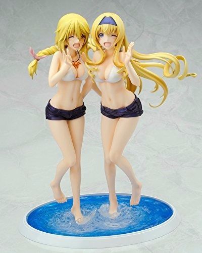 Alter Infinite Stratos Charlotte Dunois & Cecilia Alcott Swimsuit Ver. Figure