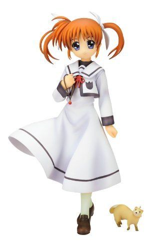 Alter Lyrical Nanoha Nanoha Takamachi School Uniform Ver 1/7 Pvc Figure