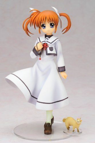 Alter Lyrical Nanoha Nanoha Takamachi School Uniform Ver 1/7 Pvc Figure