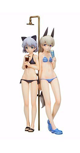 Alter Strike Witches Sanya & Eila 1/8 Pvc Figure F/s