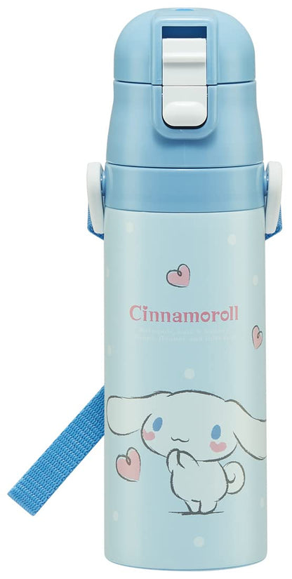 Skater Sanrio Cinnamoroll Kids Water Bottle 470Ml Japan Exclusive- Japan Figure Store - #1 Bring To You The Best Japanese Goods