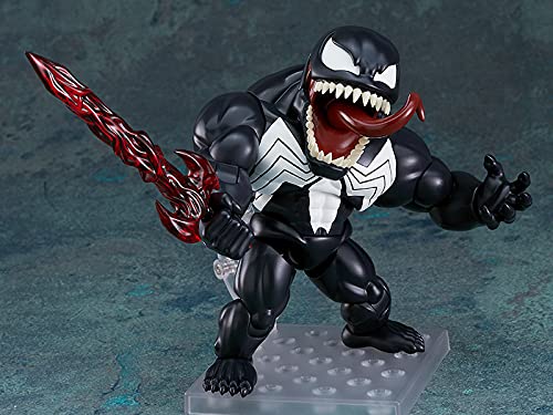 Good Smile Company Nendoroid Marvel Comics Venom with Special Background Sheet Marvel Figures- Japan Figure Store - #1 Bring To You The Best Japanese Goods