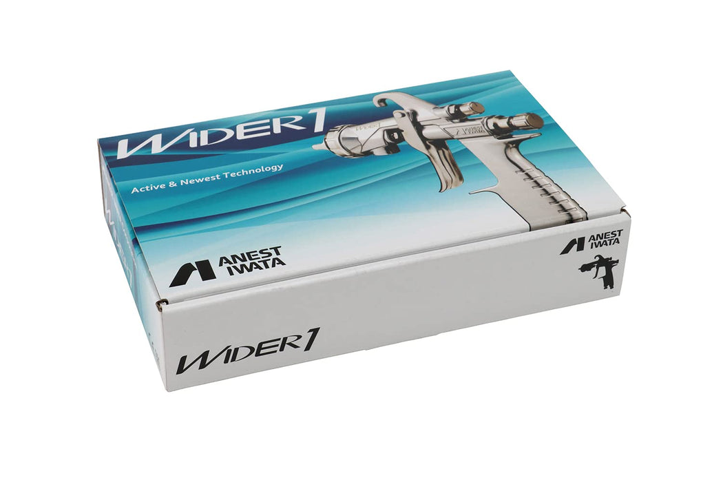 Anest Iwata Wider Gun Series Suction Spray Gun Diameter Φ1.0Mm Wider1-10E1S Silver- Japan Figure Store - #1 Bring To You The Best Japanese Goods