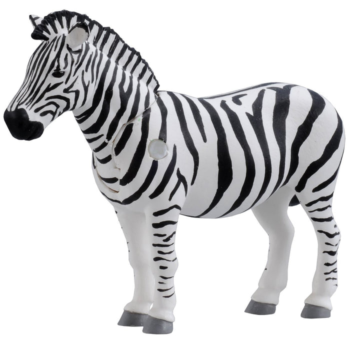 TAKARA TOMY As-04 Animal Adventure Zebra Figure- Japan Figure Store - #1 Bring To You The Best Japanese Goods