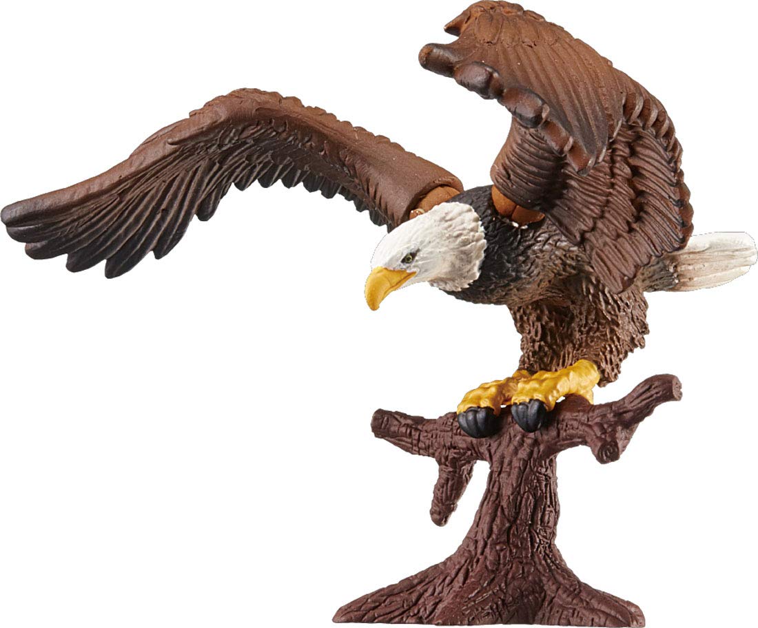 TAKARA TOMY As-05 Animal Adventure Eagle Bald Eagle Figure- Japan Figure Store - #1 Bring To You The Best Japanese Goods