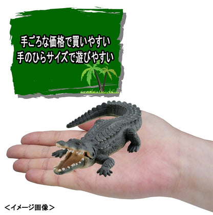 TAKARA TOMY As-08 Animal Adventure Nile Crocodile Figure- Japan Figure Store - #1 Bring To You The Best Japanese Goods