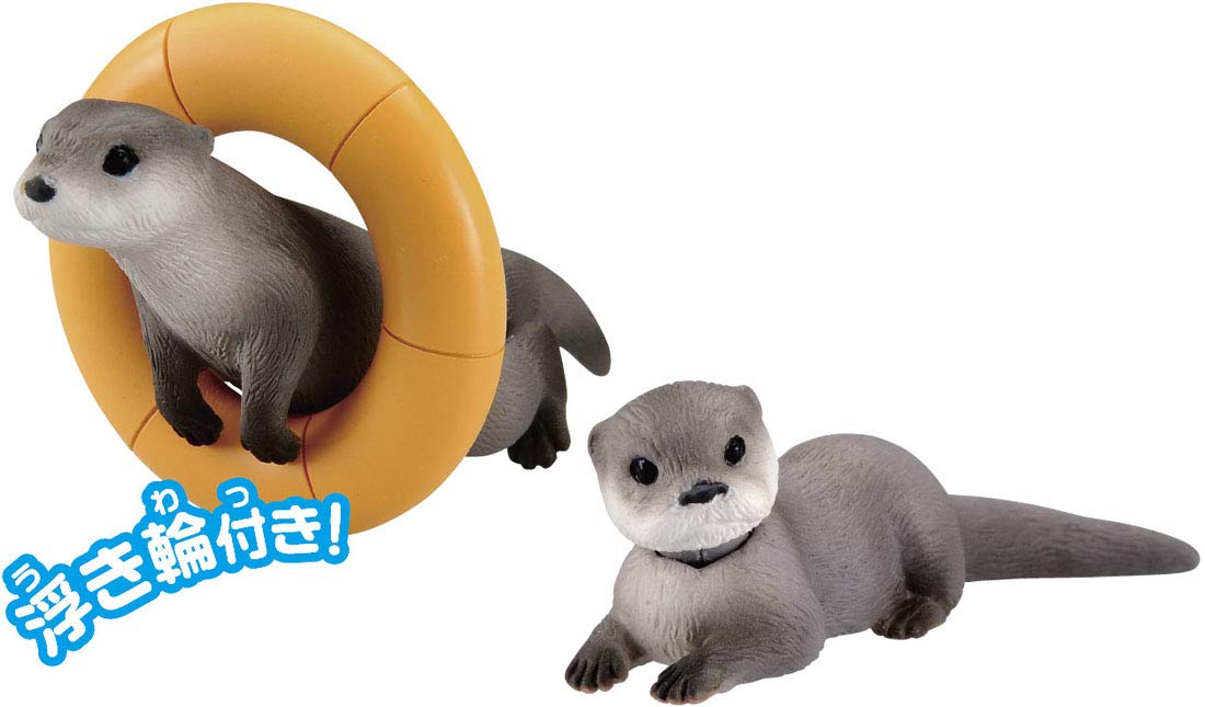 TAKARA TOMY Ania As-15 Animal Adventure Eurasian Otter Floating Version- Japan Figure Store - #1 Bring To You The Best Japanese Goods