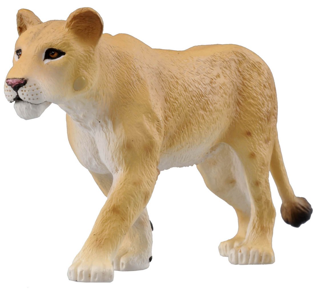 TAKARA TOMY As-17 Animal Adventure Lioness Figure With Cub- Japan Figure Store - #1 Bring To You The Best Japanese Goods