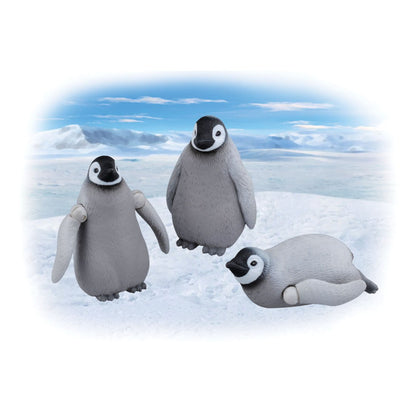 TAKARA TOMY As-31 Animal Adventure Baby Emperor Penguin Figures- Japan Figure Store - #1 Bring To You The Best Japanese Goods