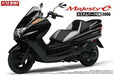 Aoshima 1/12 Bike Yamaha Majesty C With Custom Parts Plastic Model Kit
