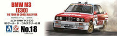 Aoshima 1/24 Bmw M3 E30 '89 Tour De Corse Rally Ver. Plastic Model Kit