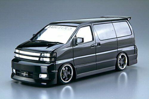 Aoshima 1/24 Fabulous Ape50 Elgrand '00 Nissan Plastic Model Kit