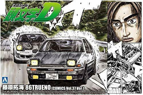 Aoshima 1/24 Fujiwara Takumi 86 Trueno Specification Volume 37 Model Kit