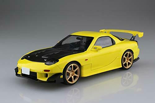 Aoshima 1/24 Keisuke Takahashi Fd3s Rx-7 Project D Specifications Model Kit