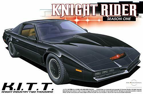 Aoshima 1/24 Knight 2000 K.i.t.t. Season I Model Car
