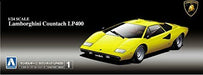Aoshima 1/24 Lamborghini Countach Lp400 Model Car