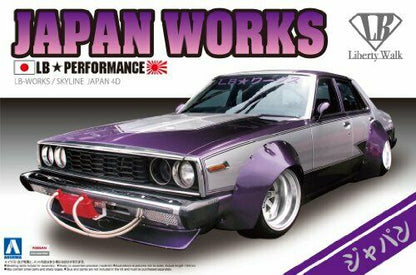 Aoshima 1/24 Lb Works Japan 4dr Plastic Model Kit