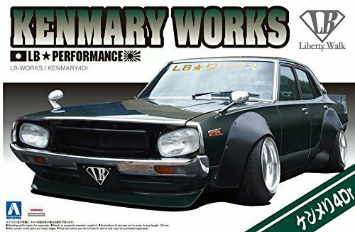 Aoshima 1/24 Lb Works Kenmeri 4dr 2015 Ver. Plastic Model Kit