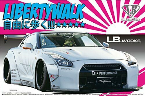 Aoshima 1/24 Lb Works R35 Gt-r Ver.2 Plastic Model Kit