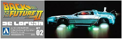 Aoshima 1/24 Movie Mecha Series Bt-02 Back To The Future Delorean Part Ii Kit