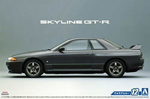 Aoshima 1/24 Nissan Bnr32 Skyline Gt-r '89 Plastic Model Kit