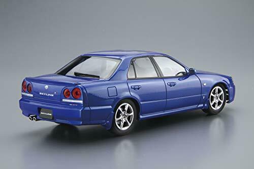 Aoshima 1/24 Nissan Bnr34 Skyline 25gt Turbo '01 Plastic Model Kit