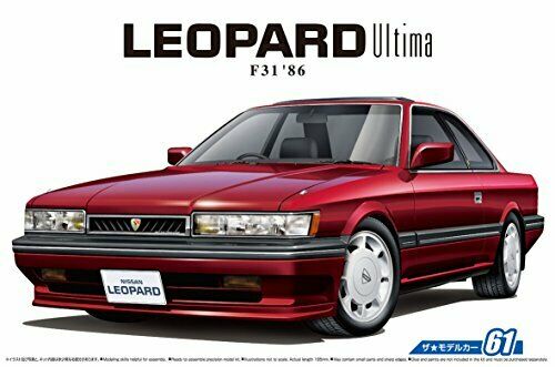 Aoshima 1/24 Nissan Uf31 Leopard 3.0 Altima '86 Plastic Model Kit