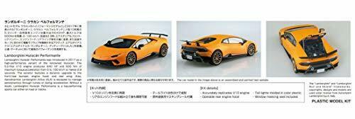 Aoshima 1/24 No.13 Lamborghini Huracan Performante 2017 Kit