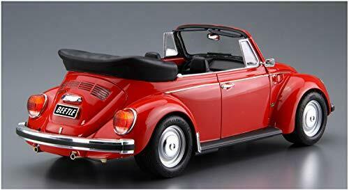 Aoshima 1/24 No.75 Volkswagen 15adk Beetle 1303s Cabriolet 1975 Kit