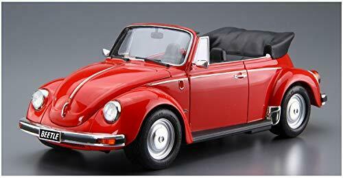 Aoshima 1/24 No.75 Volkswagen 15adk Beetle 1303s Cabriolet 1975 Kit