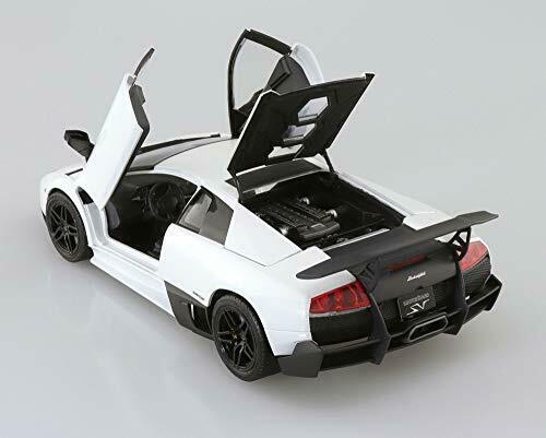 Aoshima 1/24 Scale 2009 Lamborghini Murcielago Sv Plastic Model Kit