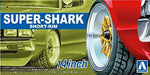 Aoshima 1/24 Super Shark Shallow Rim 14 Inch Accessory