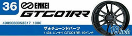 Aoshima 1/24 The Tuned Parts Series No.36 Enkei Gtc01rr 19 Inch