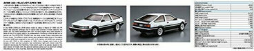 Aoshima 1/24 Toyota Ae86 Corolla Levin Gt-apex '85 Plastic Model Kit