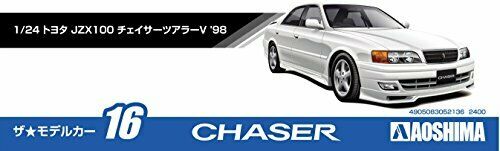 Aoshima 1/24 Toyota Jzx100 Chaser Tourer V '98 Plastic Model Kit