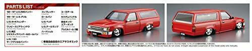 Aoshima 1/24 Yn86 Hilux Old School '95 Toyota Plastic Model Kit