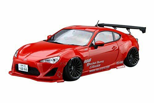 Aoshima 1/24 Zn6 Toyota86 '12 Greddy & Rocket Bunny Enkei Ver. Model Kit