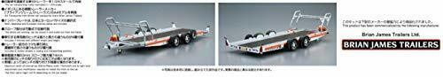 Aoshima 1/24scale Brian James Trailers A4 Transporter Plastic Model Kit