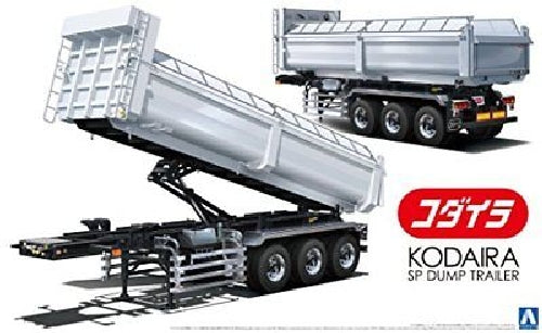 Aoshima 1/32 Heavy Freight Kodaira Sp Dump Trailer Plastic Model Kit