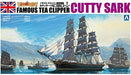 Aoshima 1/350 Scale Sailing Ship Cutty Sark Plastic Model Kit