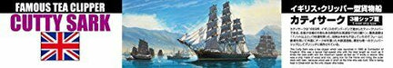 Aoshima 1/350 Scale Sailing Ship Cutty Sark Plastic Model Kit