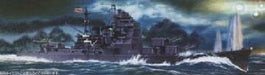 Aoshima 1/700 I.j.n. Heavy Cruiser Chokai 1942 Plastic Model Kit - Japan Figure