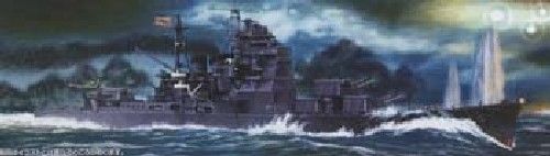 Aoshima 1/700 I.j.n. Heavy Cruiser Chokai 1942 Plastic Model Kit - Japan Figure