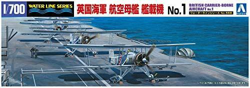 Aoshima 1/700 No.568 British Carrier-borne Aircraft No.1 Kit